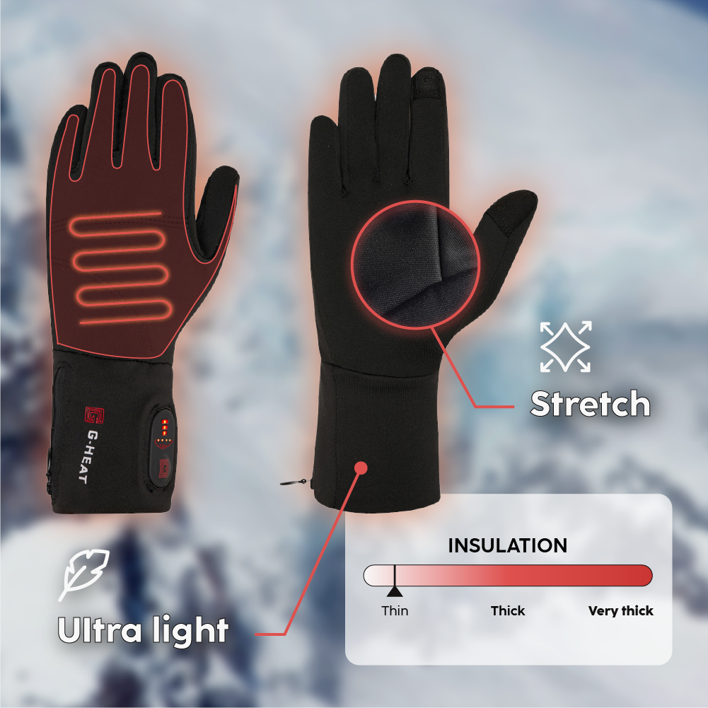 Atouts produits gants chauffants