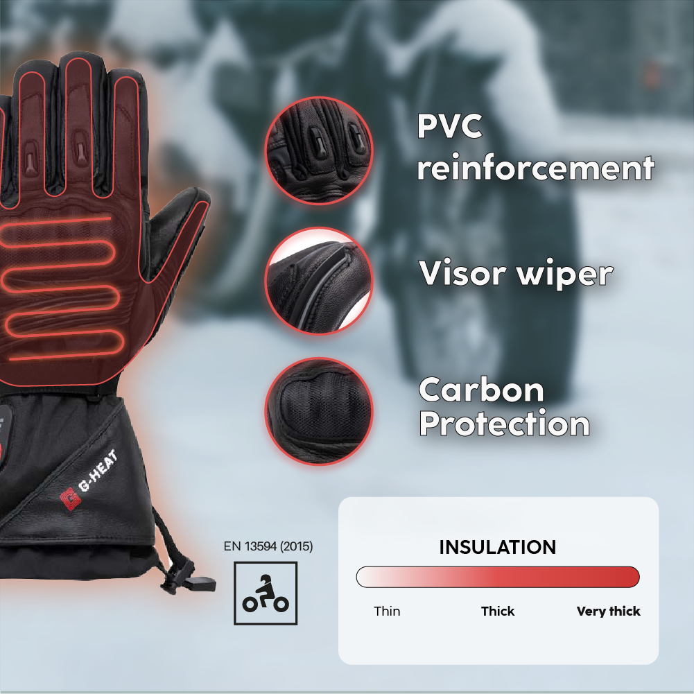 Atouts produits gants chauffants