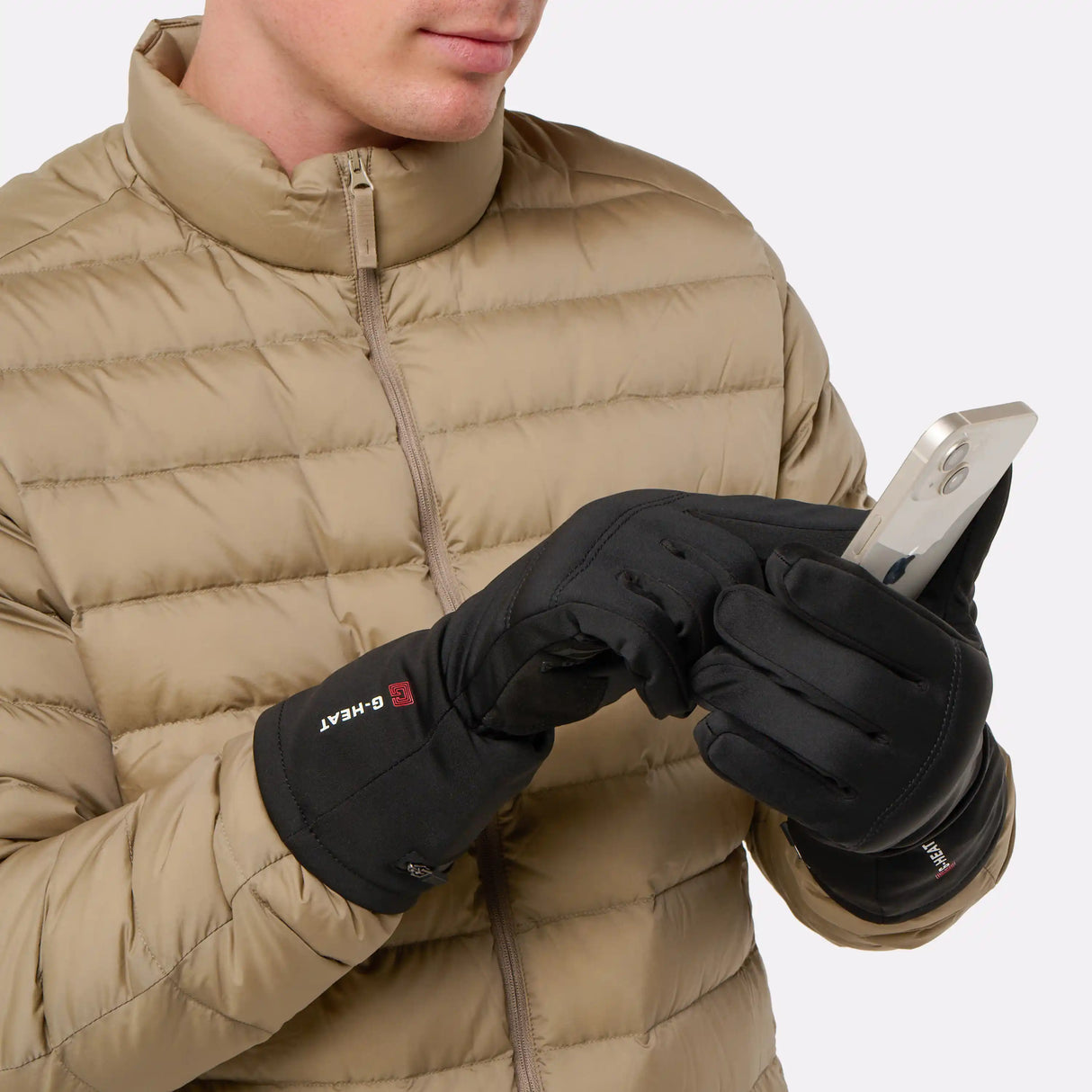 Gants chauffants STREET G-Heat porté