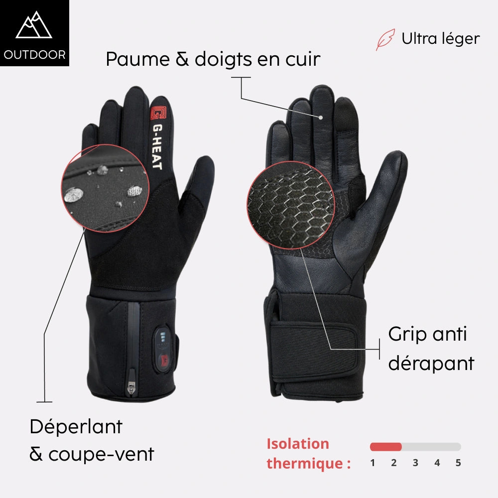 Gants chauffant elite G-Heat