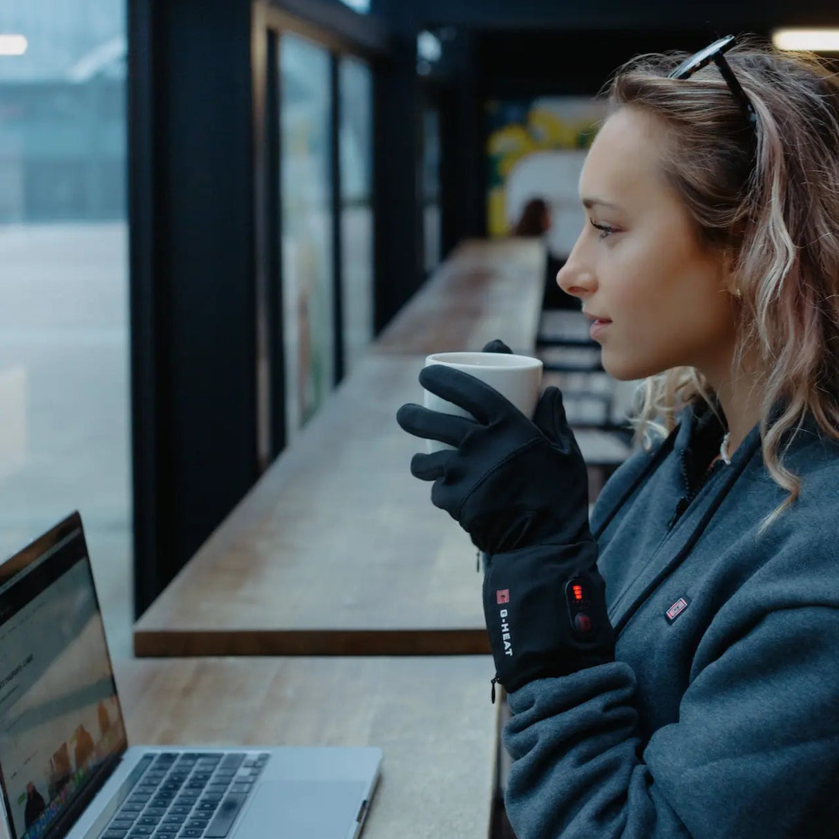 Gants fins chauffants