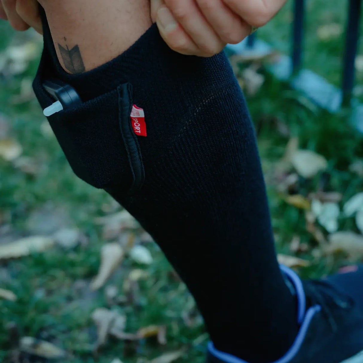 Chaussettes chauffantes avec batterie