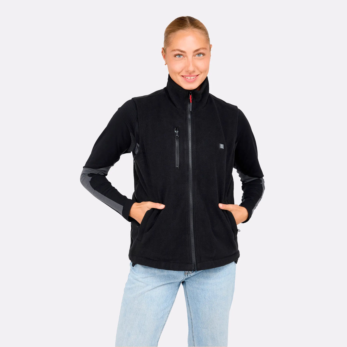 Polaire sans manche chauffante G-heat