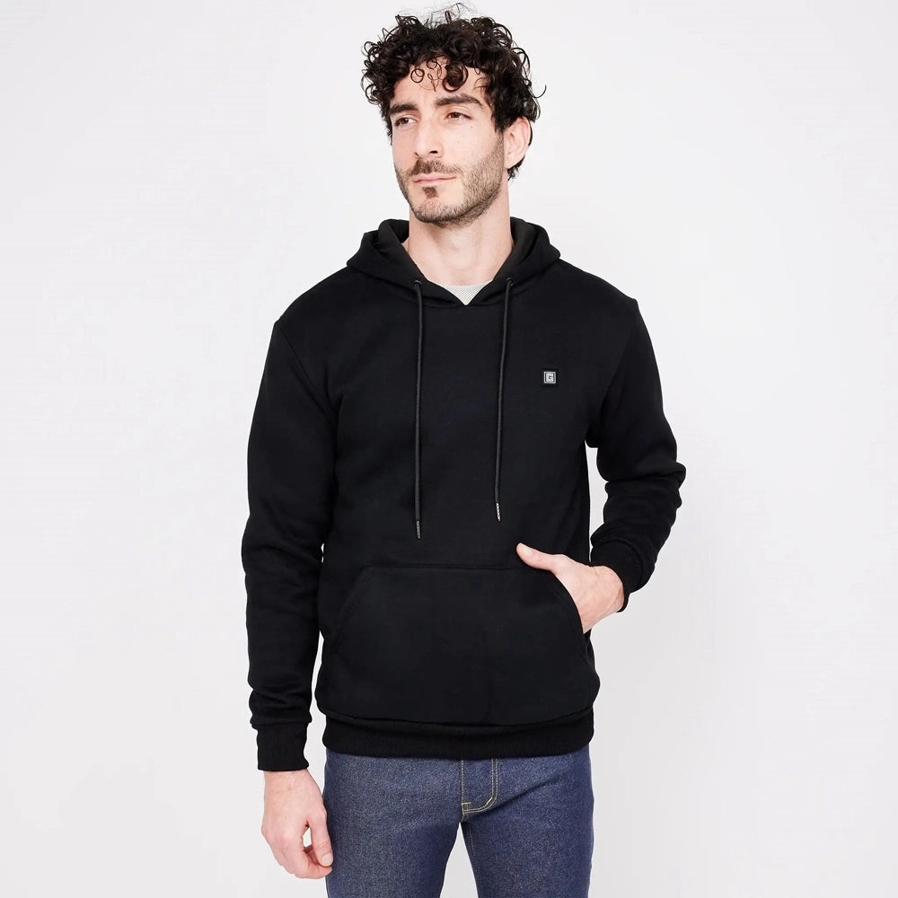 Hoodie chauffant noir G-heat