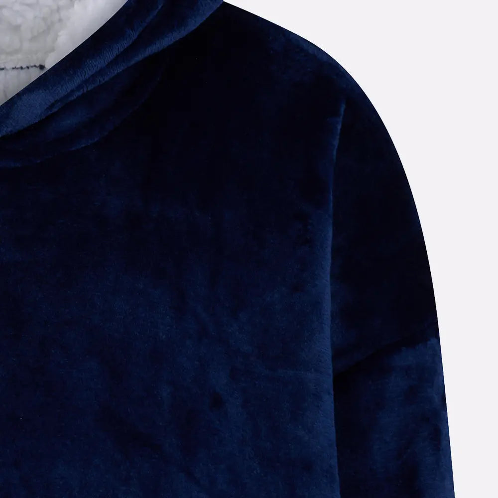 Pull plaid navy homme G-Heat