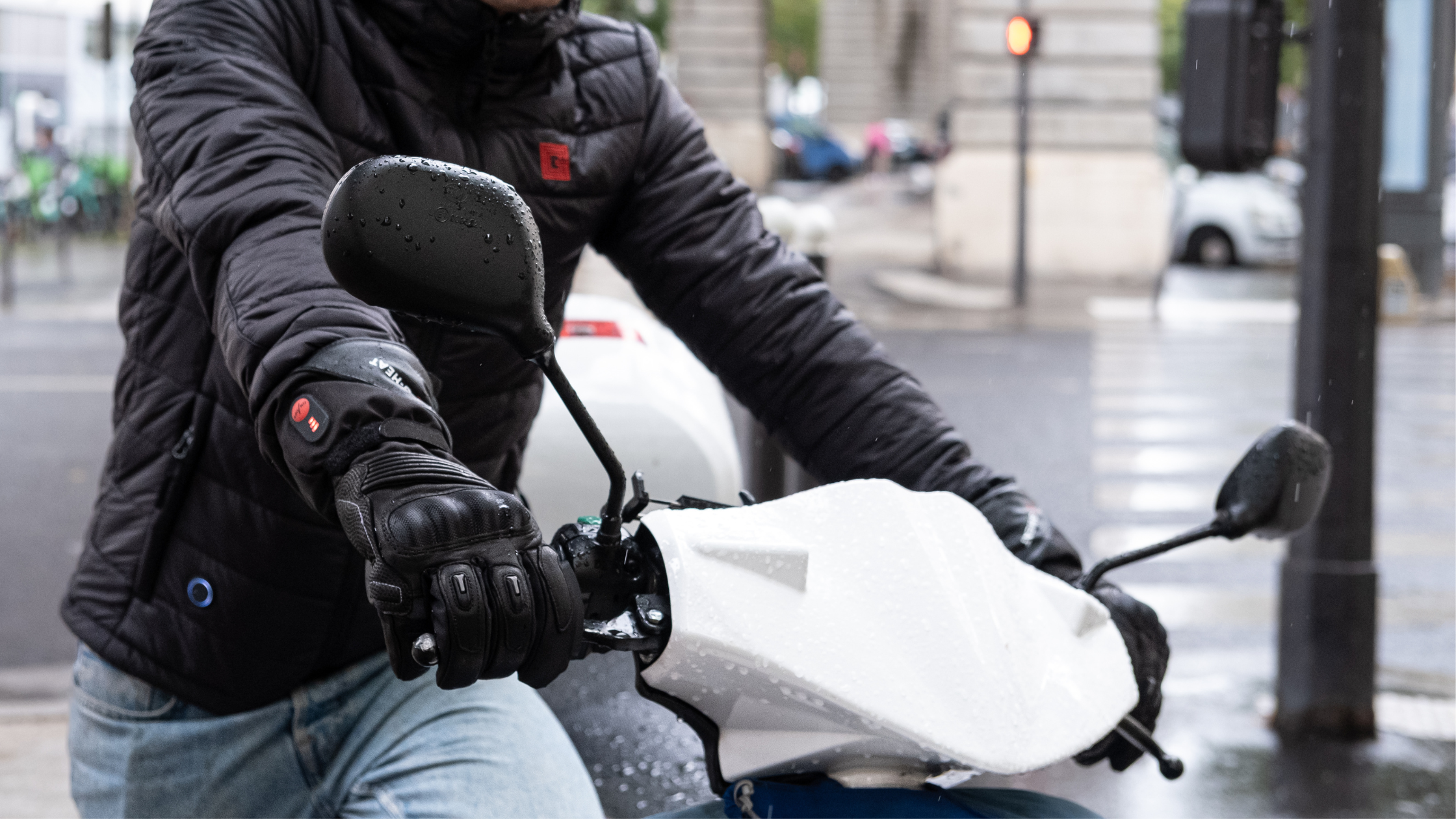 Gants Chauffants USB Pour Moto, Ski Et Vélo - 3 Niveaux De Température (37°C à 45°C) - Imperméables, Anti-vent Et Doigts Tactiles - Pour Homme Et Femme