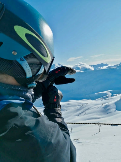 Test der beheizbaren Fäustlinge Limit-30 von Inaya