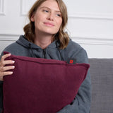 Coussin chauffant avec batterie