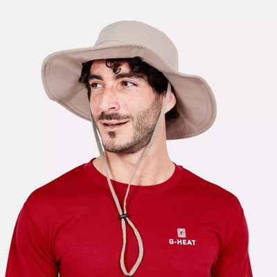 Chapeau rafraichissant beige