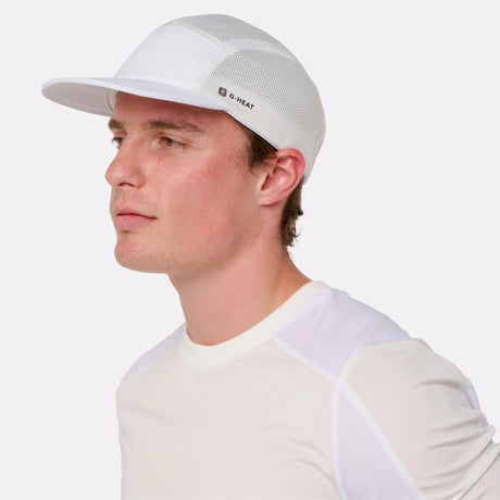 Casquette sport rafraichissante blanche
