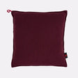 Coussin chauffant bordeaux face