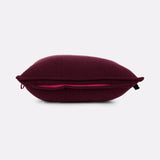 Coussin chauffant bordeaux 
