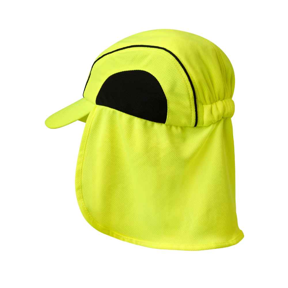 Casquette rafraîchissante saharienne jaune dos G-Heat®