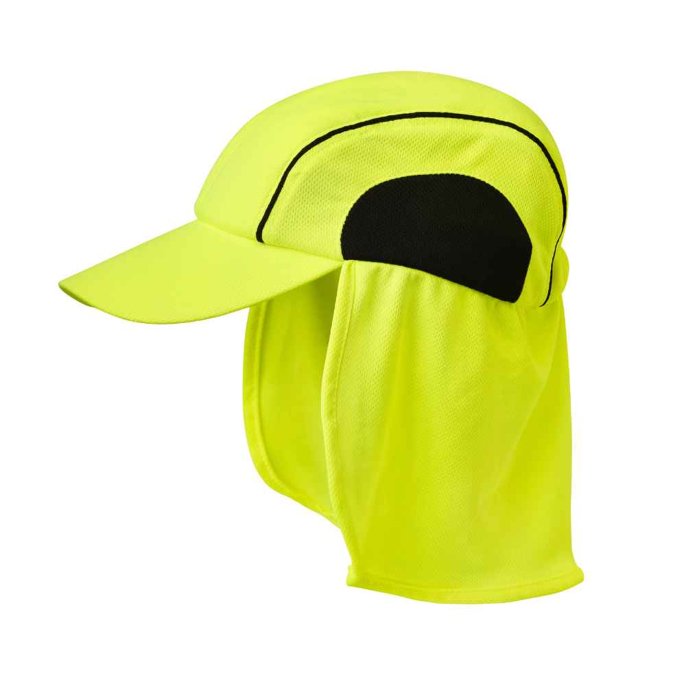 Casquette rafraîchissante saharienne jaune face G-Heat®