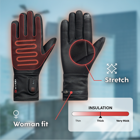 Atouts produits gants chauffants