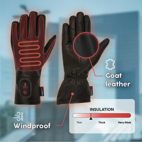 Atouts produits gants chauffants
