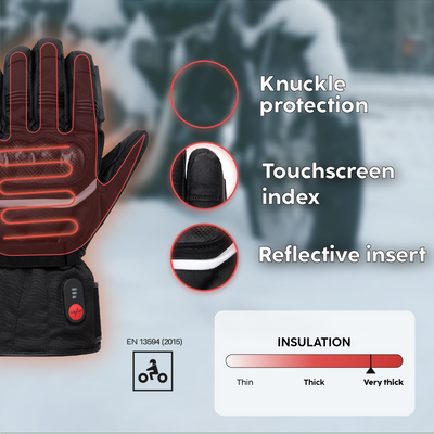 Atouts produits gants chauffants