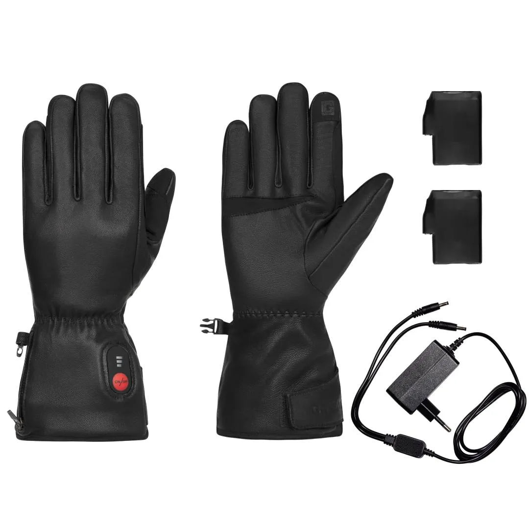 Multipurpose heated leather gloves GHeat