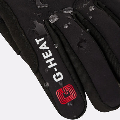Gants vélo ACTIVE chauffant G-Heat noir effet deperlant 