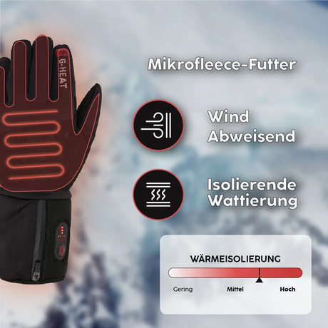 Atouts produit gants chauffants