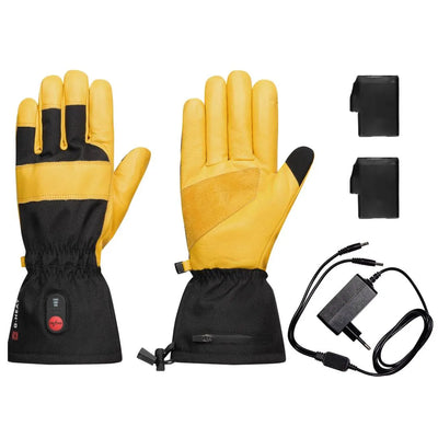 Heated work gloves PROTECT pair batteries