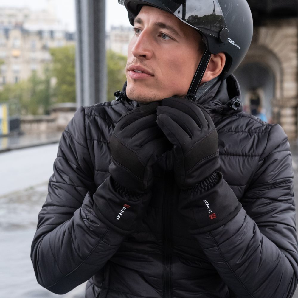 Gants chauffants BE WARM BLH noir - , Gants moto hiver