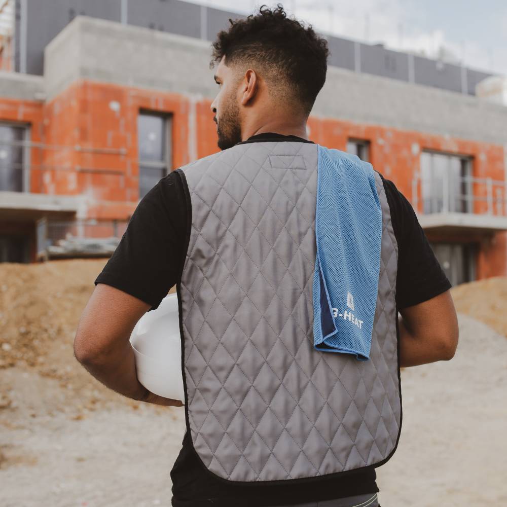 Refreshing vest-EV05-gray-anti-heat-G-Heat® back