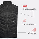 Veste chauffante sans manche atouts produit G-heat
