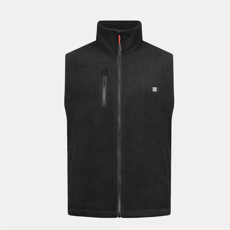 Veste sans manche chauffante plat