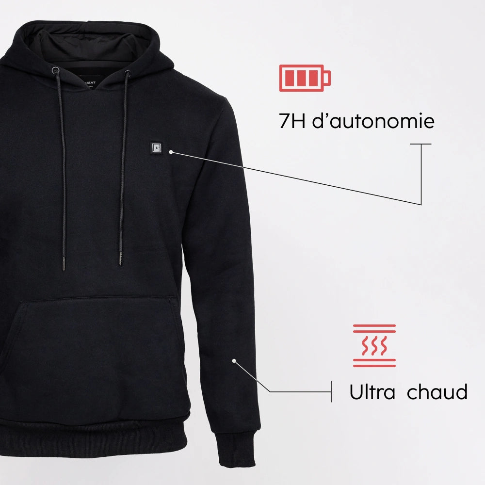 Hoodie chauffant G-heat atouts produit