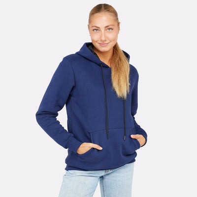 Hoodie chauffant bleu G-heat