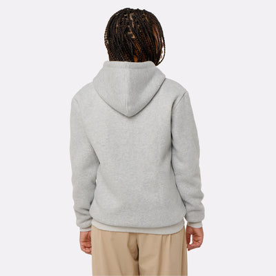Sweat chauffant à capuche gris