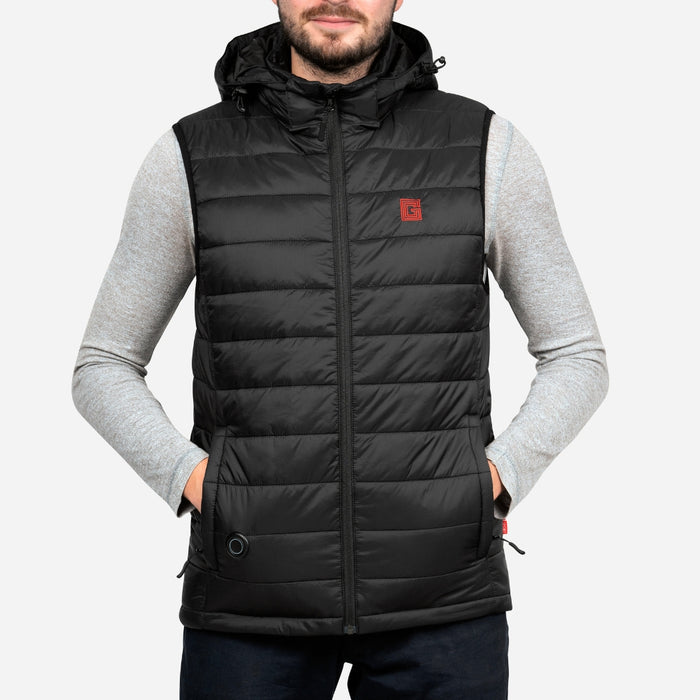 Sleeveless heated jacket with hood G-Heat