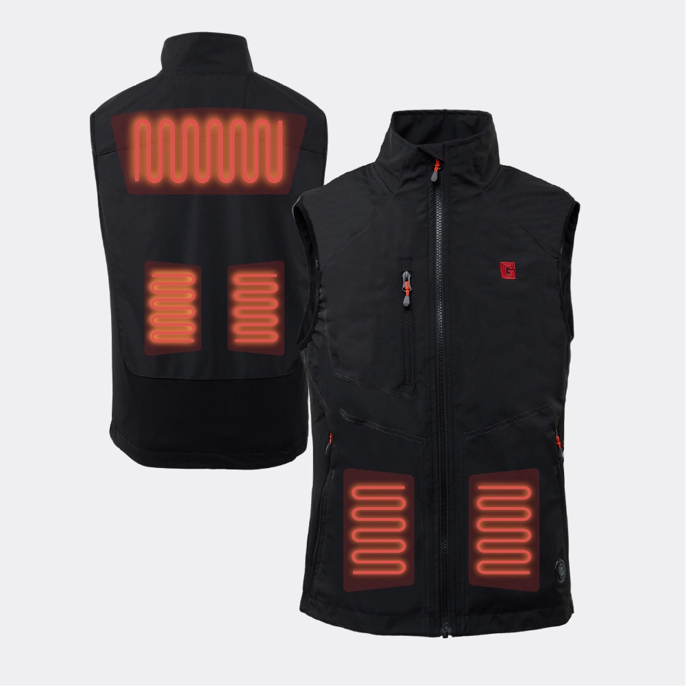 Gilet chauffant sport Homme