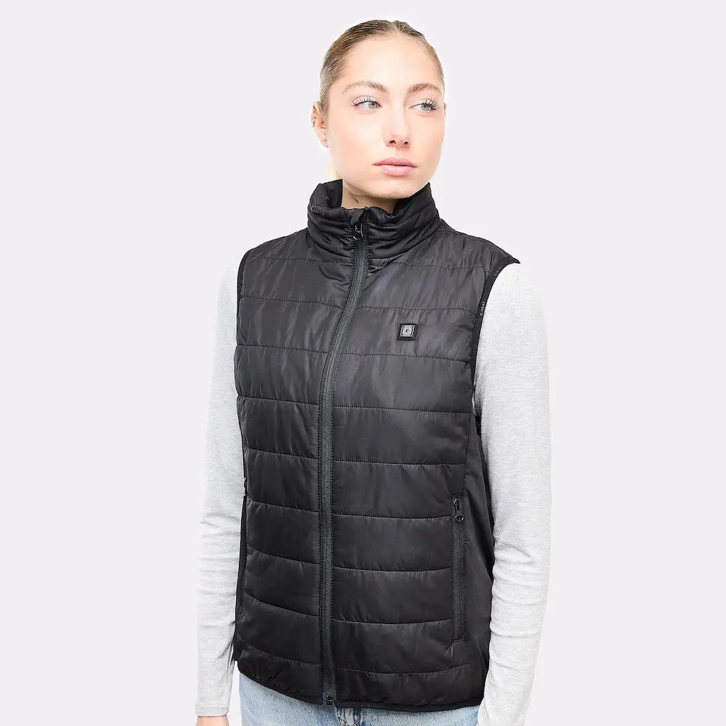 Gilet Chauffant Rechargeable - 9 Zones De Chaleur, Batterie 16000 MAh, Imperméable - Pour Ski, Moto, Plein Air