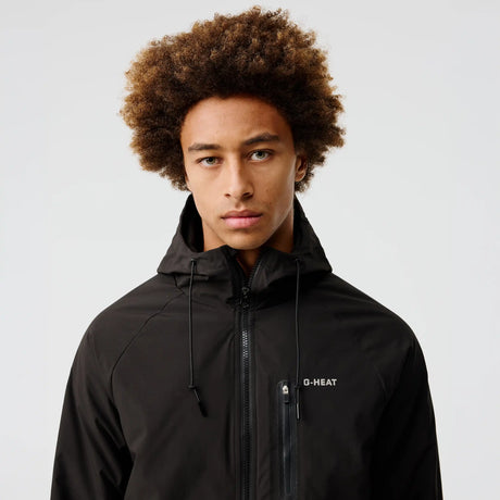 Parka Tech chauffante face noir