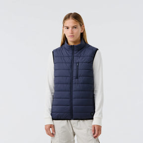 Gilet sans manches light homme chauffant bleu