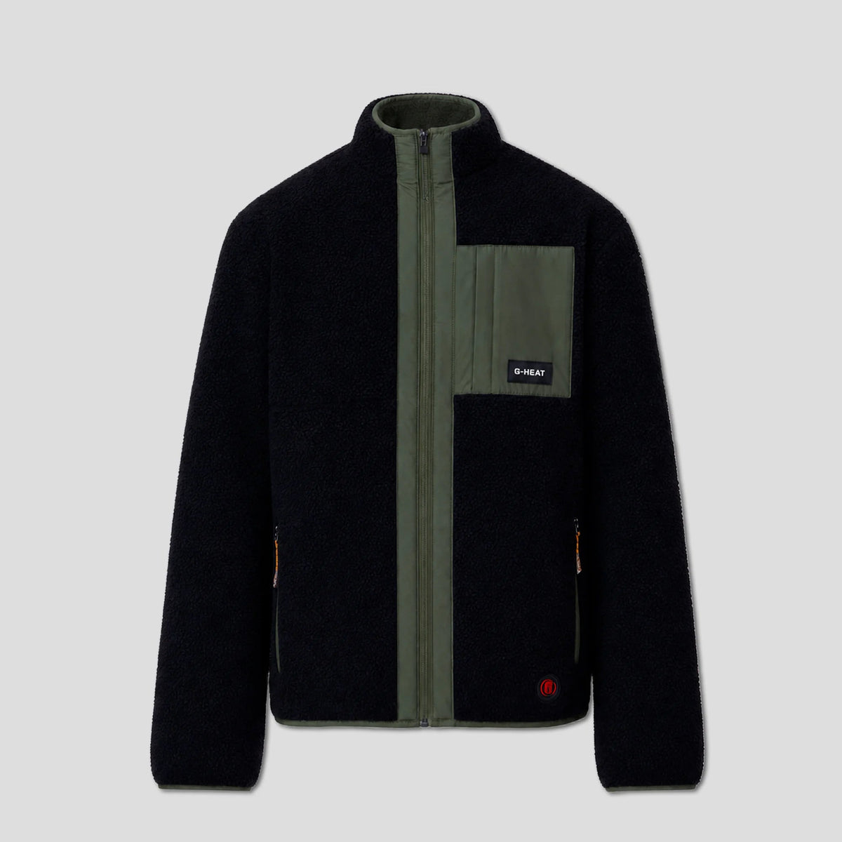 Polaire outdoor chauffante de face