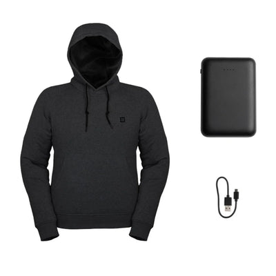 Heated hoodie G-heat Contents of pack with 1 battery
