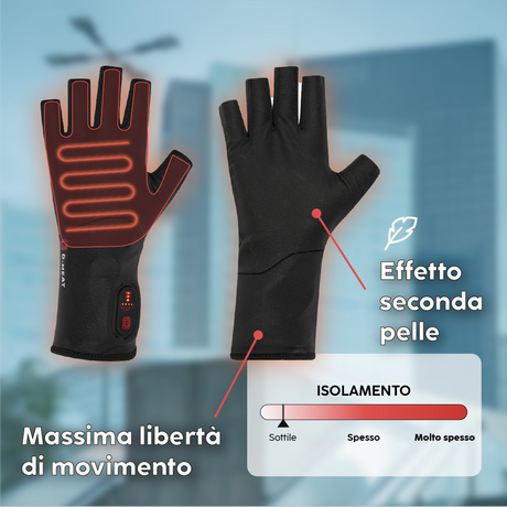 Atouts produits gants chauffants