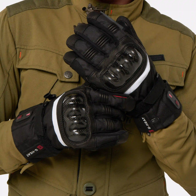 Gants moto chauffants norme CE G-Heat®