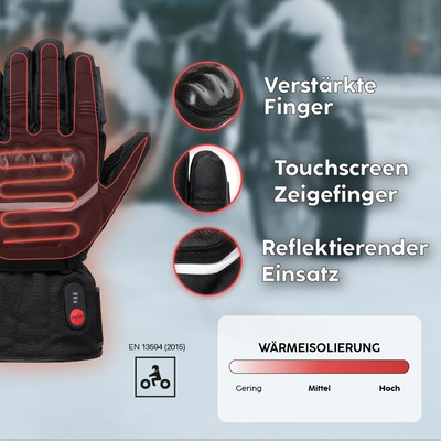Atouts produit gants chauffants moto