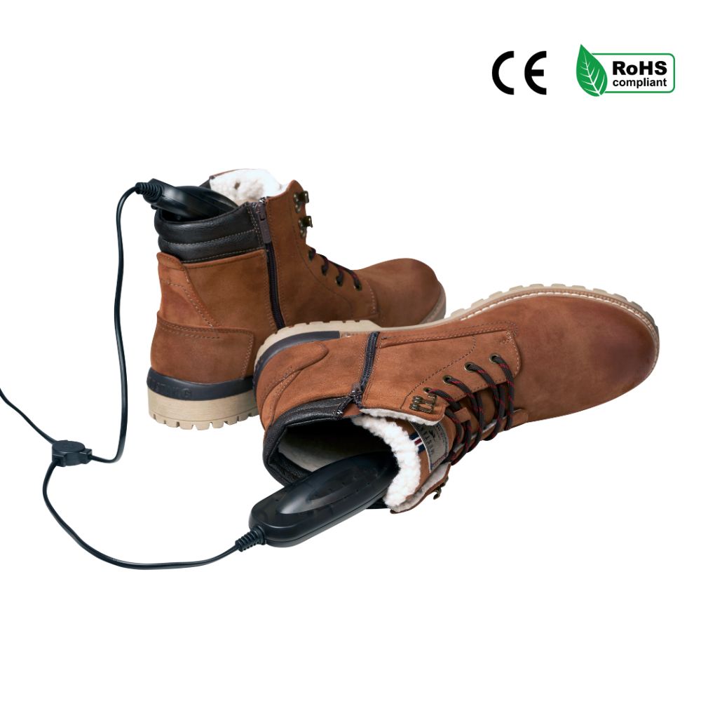 Sèche-chaussures électrique intelligent portable, 200W, chauffe-séchage,  minuterie pliable pour chaussures, bottes, gants, casque, chaussettes