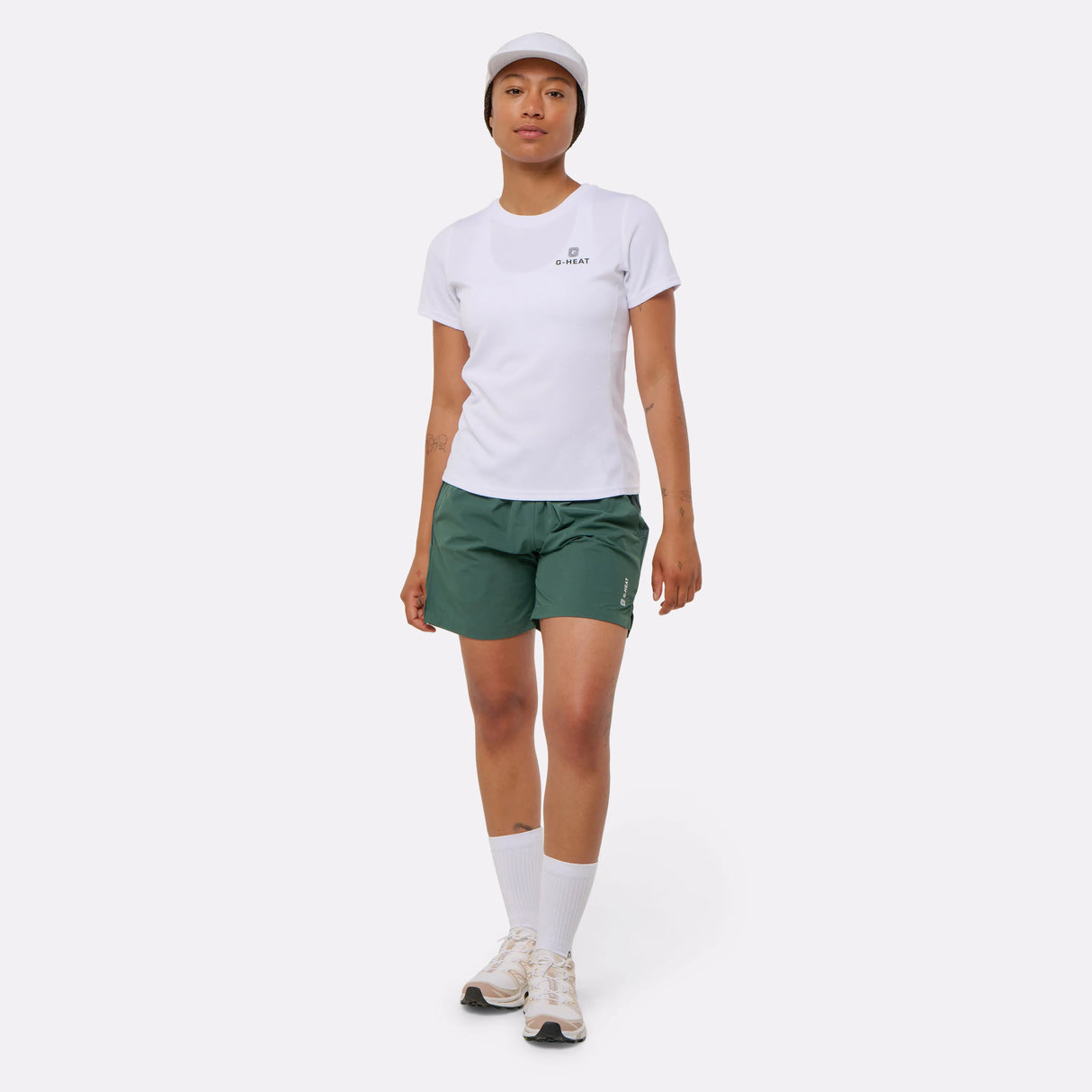 T-shirt rafraîchissant femme blanc G-Heat