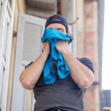 Serviette rafraîchissante bleu G-Heat workwear