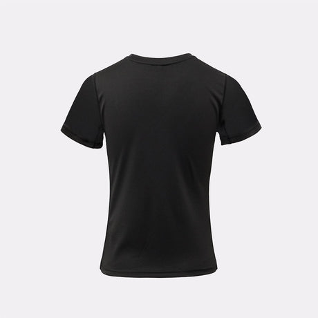 T-shirt rafraîchissant femme ajusté noir