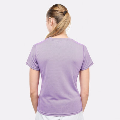 T-shirt rafraîchissant ajusté femme violet