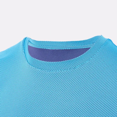 T-shirt rafraîchissant femme ajusté ciel