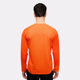 T-shirt rafraîchissant manches longues orange homme