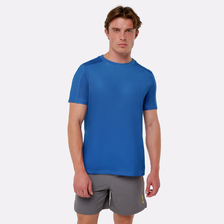 T-shirt sport rafraîchissant homme bleu